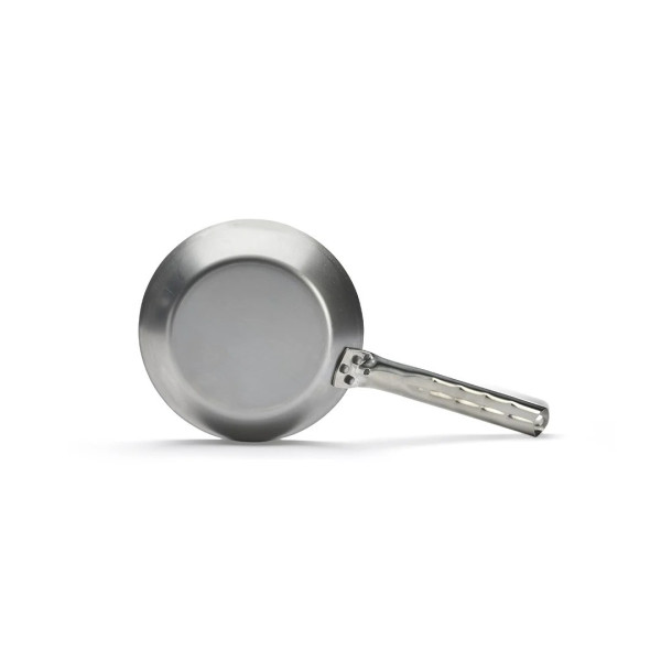 Poêle DE BUYER Carbone Plus ronde en tôle d'acier - 4 tailles