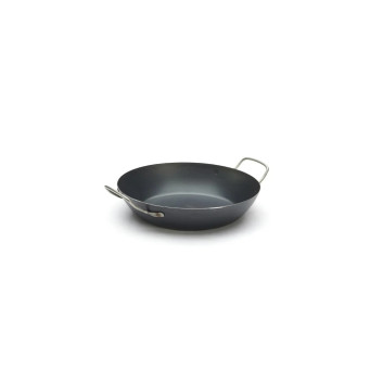 Poêle à paëlla DE BUYER La Lyonnaise en tôle d'acier - 5 tailles