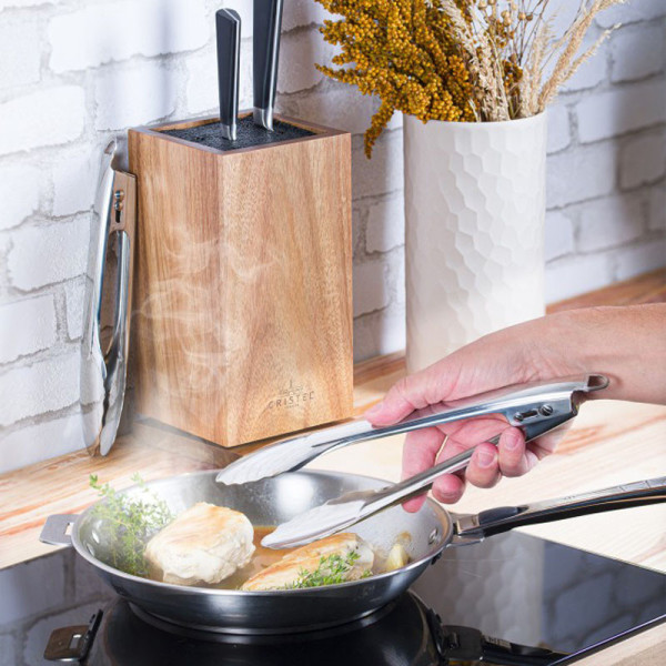 Pince de service autobloquante CRISTEL en inox - 2 tailles