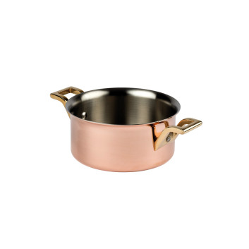 Mini-marmite Matfer Bourgeat Elégance en cuivre inox 9cm