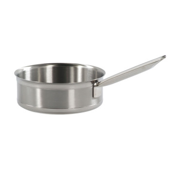 Sauteuse droite MATFER Tradition en inox - 4 tailles