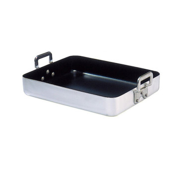 Plat à rôtir anses rivetées MATFER Classe Alu en aluminium antiadhérent 40cm