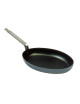 Poêle ovale antiadhérente MATFER Chef Plus en aluminium - 2 tailles