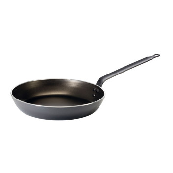 Poêle ronde antiadhérente MATFER Chef en aluminium - 9 tailles