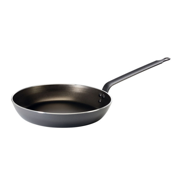 Poêle ronde antiadhérente MATFER Chef en aluminium - 9 tailles