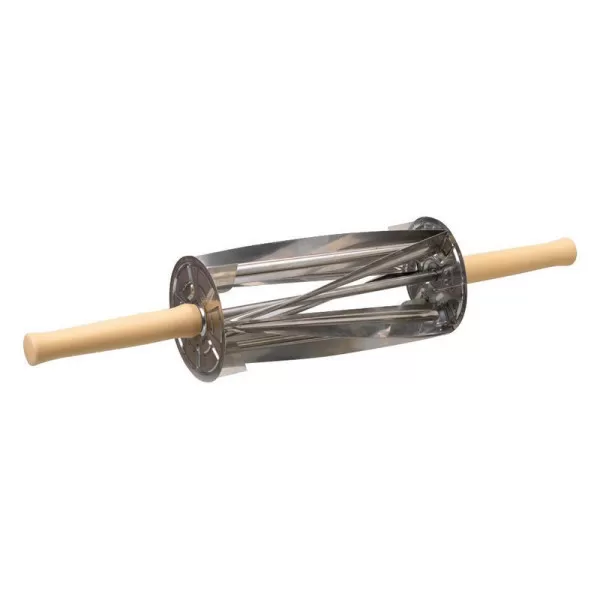Rouleau coupe-croissants MATFER en inox triangle 21x9.7cm
