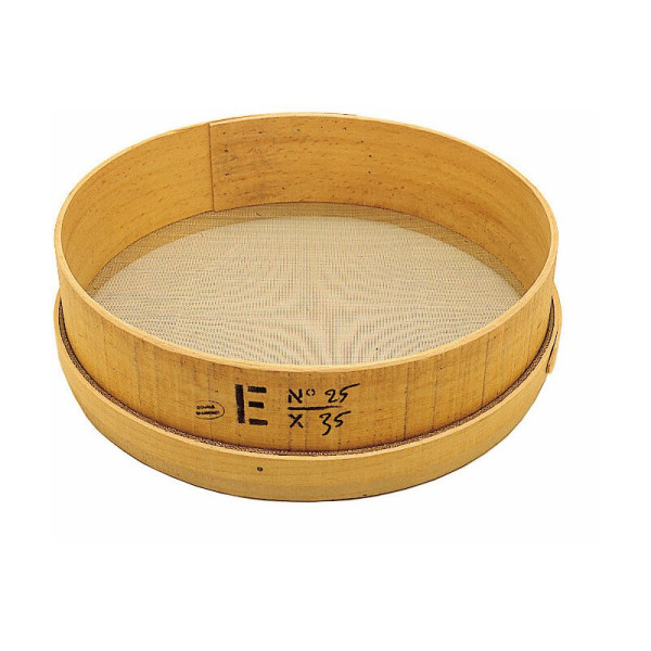 Tamis MATFER en bois avec maille inox n°30 35cm