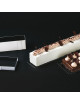 Cadre à bûche MATFER carré en inox 57x7x7cm