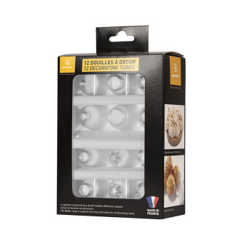 Boîte de 12 douilles MATFER copolyester interchangeables Spécial Export