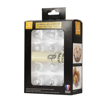 Boîte de 12 douilles MATFER Choix de l'élève copolyester interchangeables