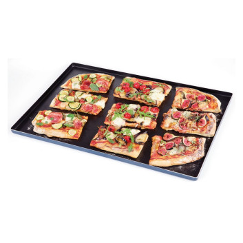 Plaque pâtissière MATFER BOURGEAT aluminium antiadhérent bords droits 60x40cm
