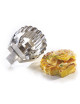 Découpoir MATFER forme Saint Jacques en inox double 12.5x12cm