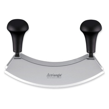 Hachoir berceuse MATFER en inox lame double 23cm