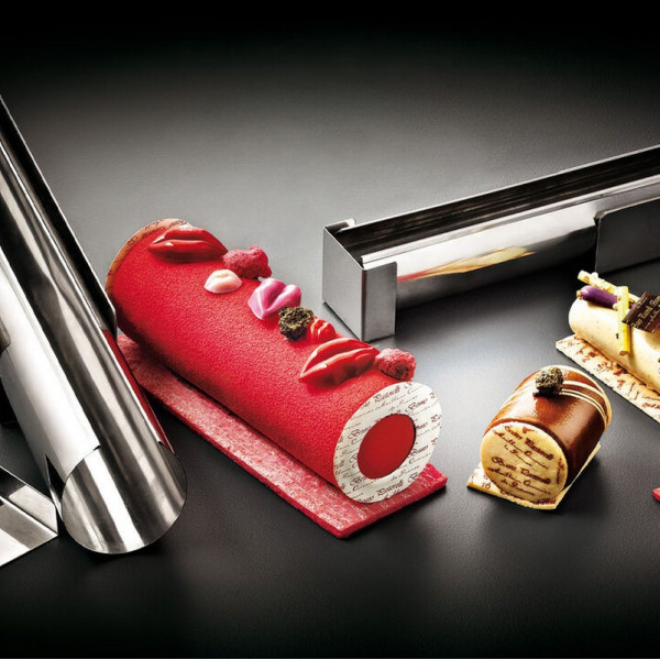 Moule à bûche MATFER Finger en inox 56.5cm - 3 tailles