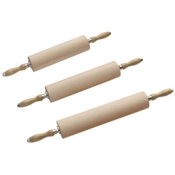 Rouleau à pâtisserie MATFER en bois diamètre 8cm - 3 tailles