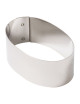 Lot de 4 nonnettes MATFER forme ovale arrondi en inox 7.5x4.5x3cm