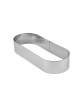 Cercle à entremets oblong MATFER Mozaïk en inox 24x9x4.5cm