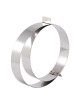 Cercle à entremets MATFER extensible en inox de 18 à 36cm hauteur 4.5cm