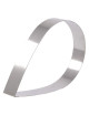 Cercle à entremets MATFER larme en inox hauteur 4cm - 2 tailles