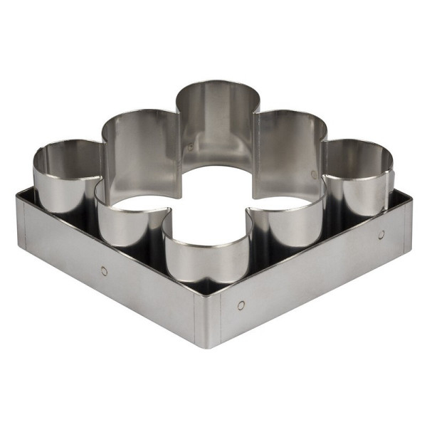 Découpoir MATFER forme petit beurre en inox 9.6x9.6cm