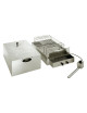 Fumoir 2 étages ROLLER GRILL en inox pour fumage à froid