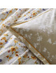 Drap housse TRADILINGE Bel Amour Jaune 140x200 bonnet 30cm (1 dispo)