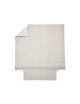 Housse de couette BLANC DES VOSGES Gramines Crème 200x200cm