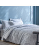 Housse de couette BLANC DES VOSGES Hespéride Porcelaine 140x200cm