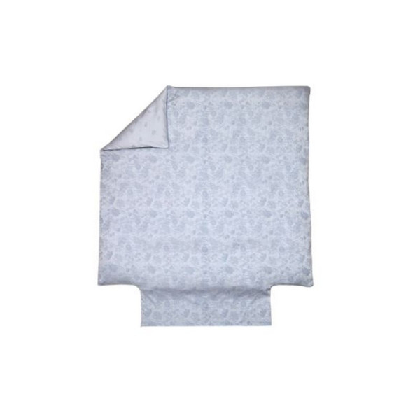 Housse de couette BLANC DES VOSGES Hespéride Porcelaine 140x200cm