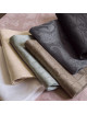Serviette de table Tivoli Lin Le Jacquard Français coloris FLANELLE (12 dispos)