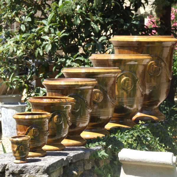 Vase Anduze Tradition flammé Terre Figuière - 4 tailles