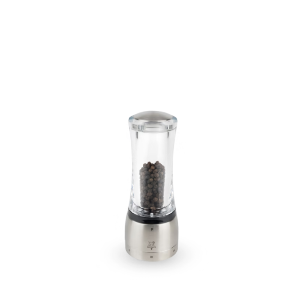 Moulin à poivre PEUGEOT SAVEURS Daman acrylique inox 16cm