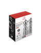 Set de 2 moulins à poivre et à sel sec PEUGEOT SAVEURS Paris Chef Zirlion u'Select inox 18cm