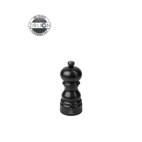 Moulin à sel sec PEUGEOT SAVEURS Paris u'Select Zirlion Noir Satin - 4 tailles