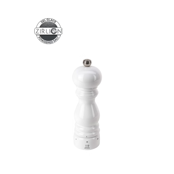 Moulin à sel sec PEUGEOT SAVEURS Paris u'Select Zirlion Blanc laqué - 3 tailles