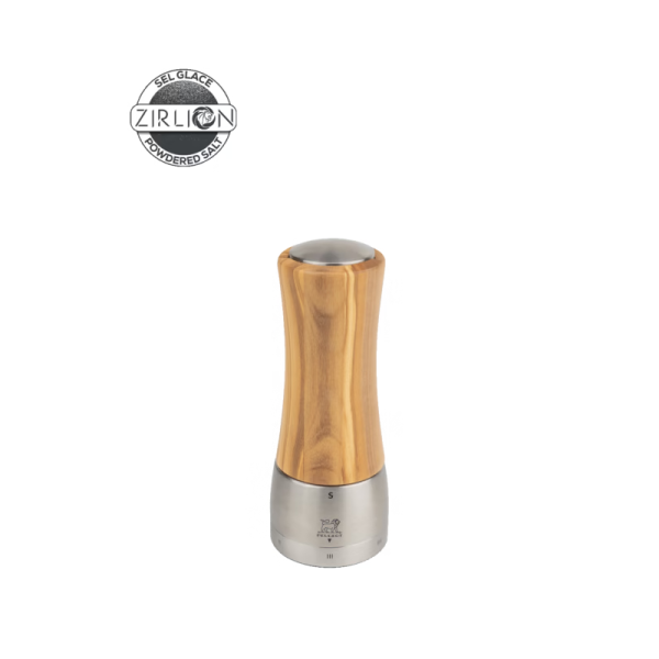 Moulin à sel sec PEUGEOT SAVEURS Madras u'Select Zirlion Olivier - 2 tailles