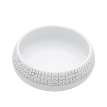 Bol cocotte DEGRENNE Couronne argentée en porcelaine 50cl
