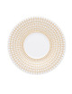Soucoupe DEGRENNE Couronne dorée en porcelaine - 3 tailles