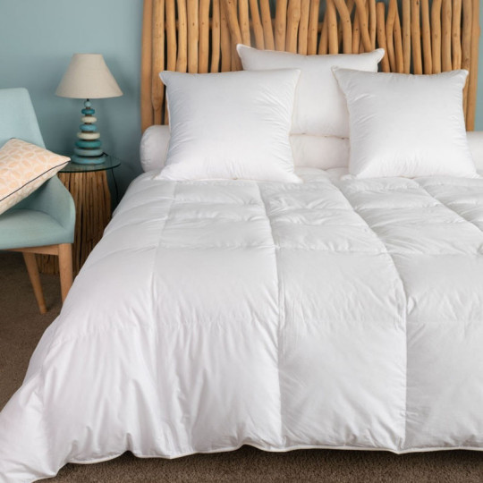 Couette MANUFACTURE CASTEX King Size été canard légère 160g/m² - 2 tailles