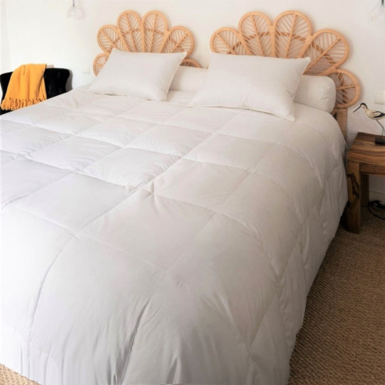 Couette MANUFACTURE CASTEX King Size été oie légère 140g/m² - 2 tailles