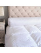 Traversin MANUFACTURE CASTEX bio moelleux 90% duvet canard - 2 tailles
