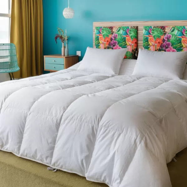 Couette MANUFACTURE CASTEX 4 saisons oie chaleur modulable 180g + 120g/m² - 4 tailles