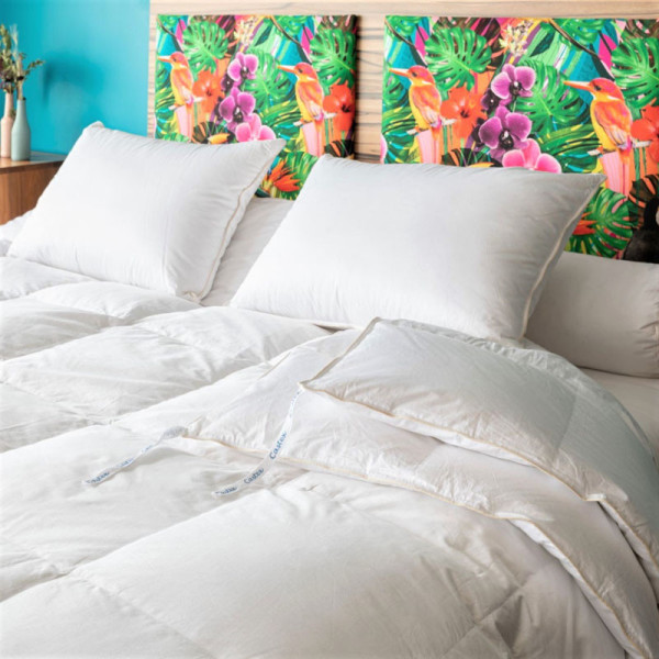 Couette MANUFACTURE CASTEX King Size 4 saisons oie modulable 180 + 120g/m² - 2 tailles