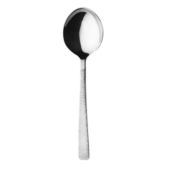 Set de 6 cuillères à soupe anglaise DEGRENNE Astrée Ciselée Miroir