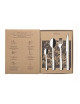 Coffret de 24 couverts DEGRENNE L'E Starck Blanc Navet
