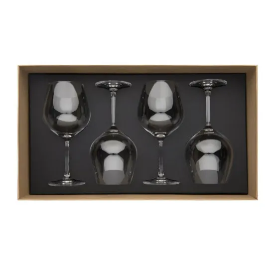 Coffret de 4 verres à vin bourgogne DEGRENNE Domaine 75cl