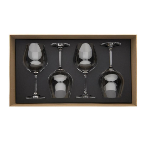 Coffret de 4 verres à vin bourgogne DEGRENNE Domaine 75cl