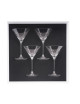 Coffret de 4 verres à martini DEGRENNE Newport Twist 21cl