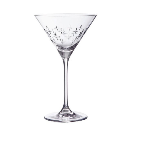 Coffret de 4 verres à martini DEGRENNE Newport Twist 21cl