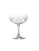 Coffret de 4 coupes à cocktail/glace DEGRENNE Newport Twist 28cl